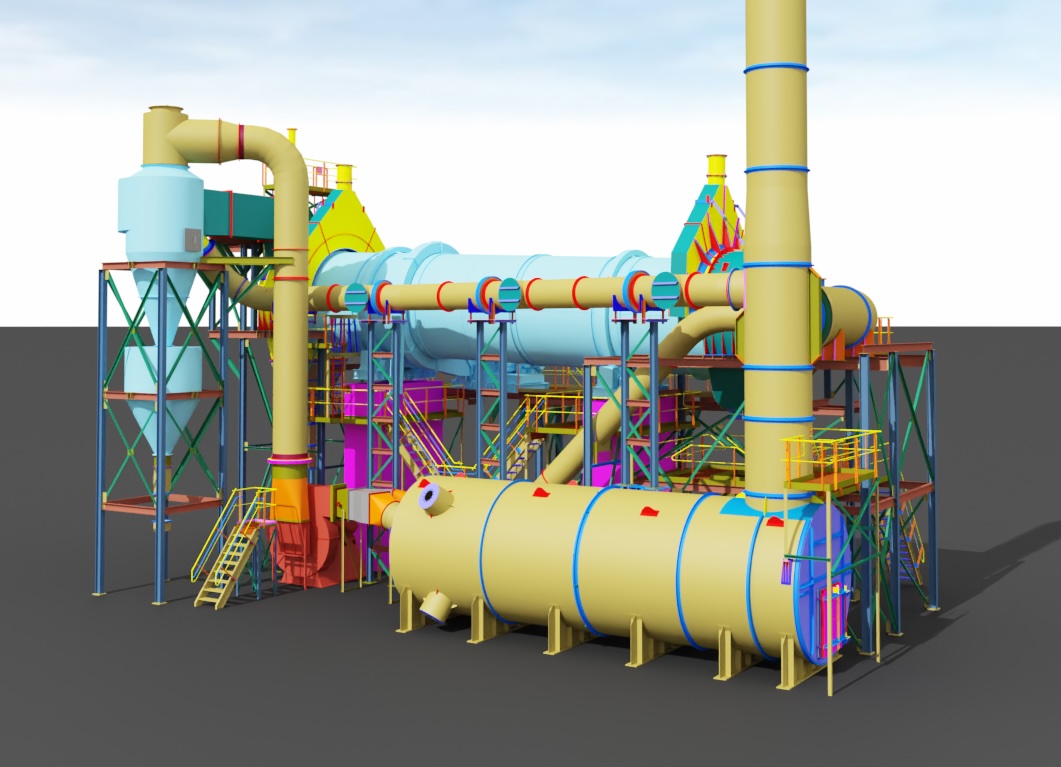 Novelis Corporation Aluminium Recycling Plant – 3D Model by Cronus Steel Detailing
